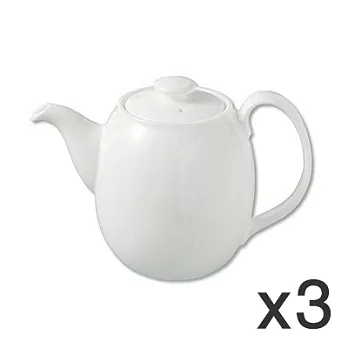 [MUJI 無印良品]骨瓷壺/小/480ML/3入