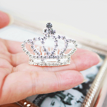【PinkyPinky Boutique】公主小皇冠 髮插