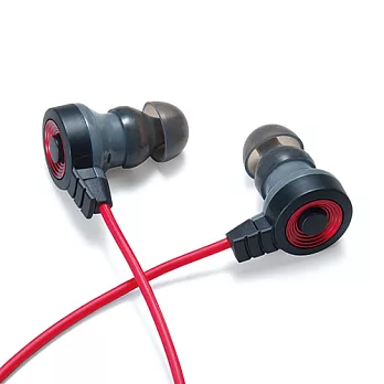 TDK CLEF-X 高質感重低音Bass耳機 (TH-EC300)紅色