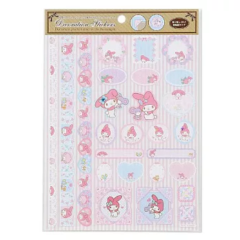 SANRIO 美樂蒂留言裝飾貼紙