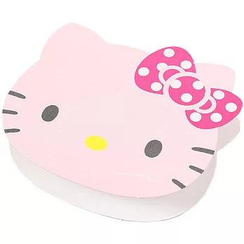 SANRIO HELLO KITTY臉型滾軸貼紙(粉)