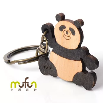 [mufun] 木惜熊系列餅乾鑰匙圈-大熊貓