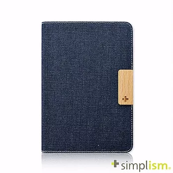 Simplism iPad mini Retina 布面側開掀蓋保護套丹寧牛仔