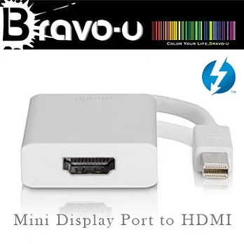 Bravo-u Mini Displayport to HDMI視訊傳輸線