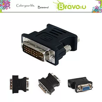 Bravo-u VGA to DVI 轉接頭