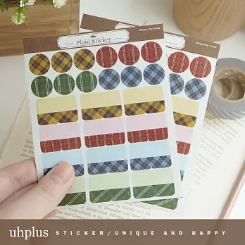 uhplus COLLEGE LEAGUE 標籤索引貼 #Plaid
