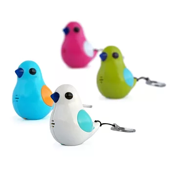 aRea+ 啾啾神探-鑰匙圈(白)