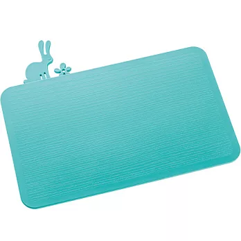《KOZIOL》兔與小花小砧板(湖綠)