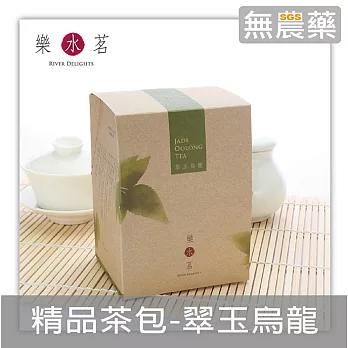 【樂水茗】自然農耕 精品茶包 翠玉烏龍 (30g/盒)