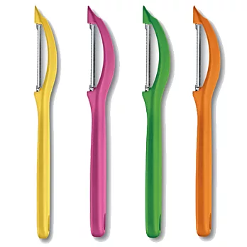 VICTORINOX 瑞士維氏削皮器-2支任選粉+橘