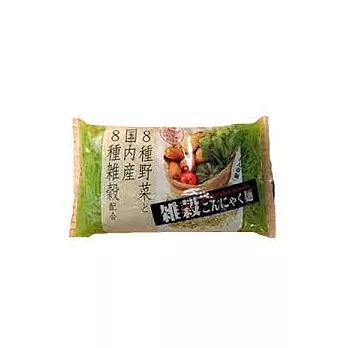 日本【石橋屋】雜穀蒟蒻麵-菠菜