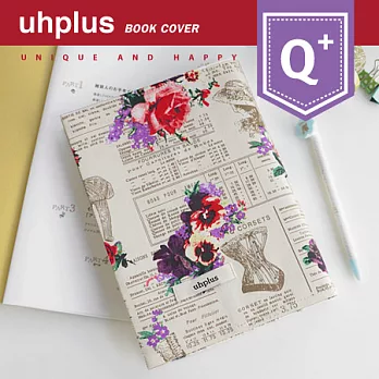 uhplus Q-plus手感書衣/ 玫瑰香氣