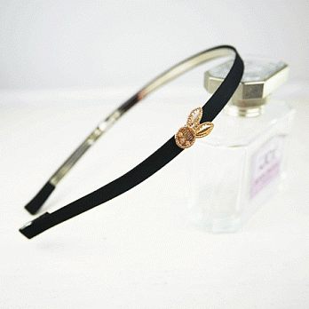 【PinkyPinky Boutique】小兔子髮箍(黑色)