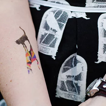 Dottinghill 刺青 紋身貼紙 / Walking Shadow 3