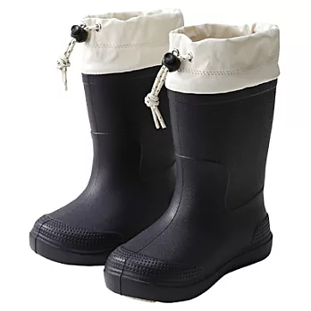 [MUJI 無印良品]兒童雨鞋深藍16-17cm