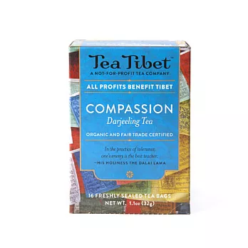 西藏公益茶包-有機大吉嶺紅茶茶包(16小包)
