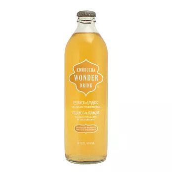 有機紅茶菌氣泡飲料-芒果綠茶(414ml)