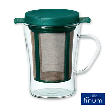 【Finum】個人杯泡茶器200ml(綠)