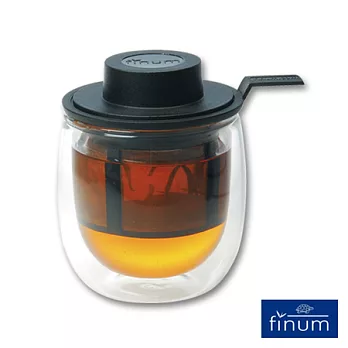 【Finum】雙層杯泡茶器130ml(附濾網)
