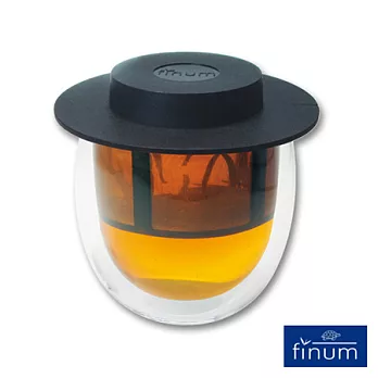 【Finum】雙層杯泡茶器200ml(附濾網)