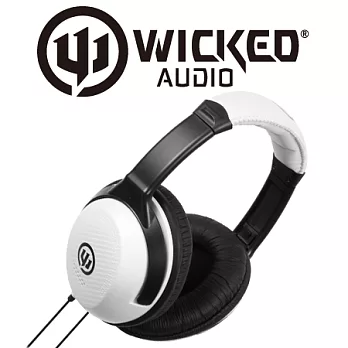 美國危客 Wicked Audio WI-8203 頭戴式耳機白色