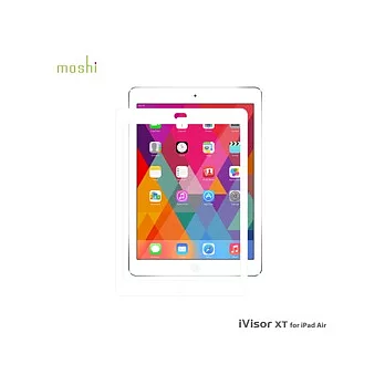 moshi iVisor XT for iPad Air 清透防刮螢幕保護貼白