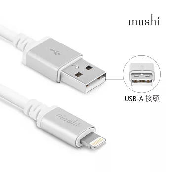 moshi Lightning - USB 傳輸線 ( 3M )白色