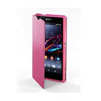 Muvit Sony Xperia Z1 Compact FOLIO手機皮套桃紅粉