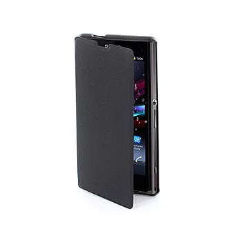 Muvit Sony Xperia Z1 Compact FOLIO手機皮套寂靜黑