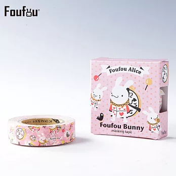 《Foufou》和紙膠帶(15mm)- Foufou Alice