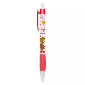 San-X 拉拉熊紅粉愛心系列自動鉛筆。紅