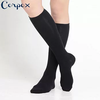 【Corpo X】女款發熱膝下襪FREE黑