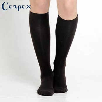 【Corpo X】女款發熱膝下襪FREE黑棕