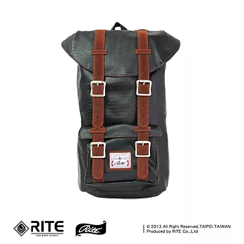 RITE 登山小背包-黑鱷魚