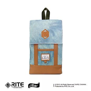 RITE 方形小書包-牛仔淺藍
