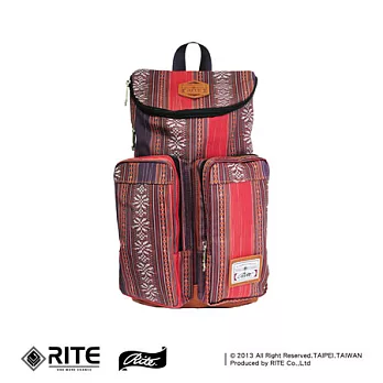 RITE 雙袋旅行包 -民族紅