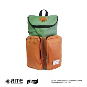 RITE 雙袋旅行包 -軍綠帆布