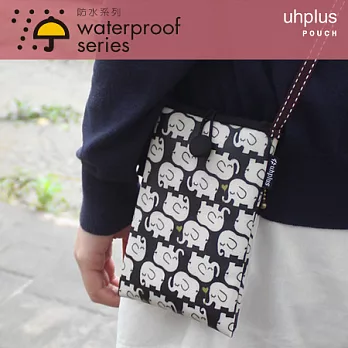 uhplus Waterproof/ 多用途收納袋(手機袋)- 大象圈圈Love