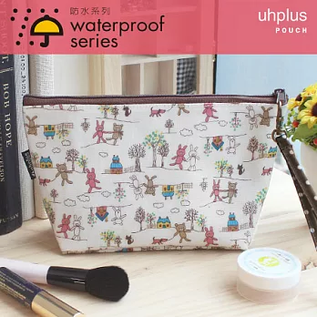 uhplus Waterproof/ 巧妝包- 小熊小兔冒險時光