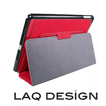 LAQ DESIGN Cruiser iPad Air 書本式保護套紅色