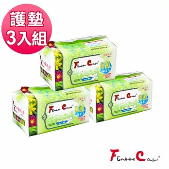 【FC美麗先淨】漢方衛生棉護墊(3包)