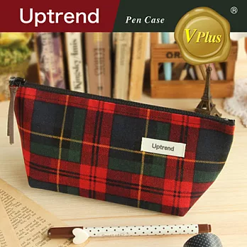 Uptrend/V-plus‧College Style寬底筆袋(Aristotle)