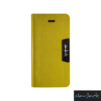 NavJack iPhone 5S Corium Series 玻纖側翻式保護套芥黃色芥黃色