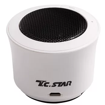T.C.STAR-攜帶式喇叭TCS 1560BK白