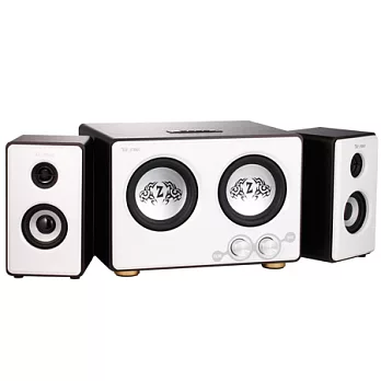 T.C.STAR三件式超重低音木質喇叭(支援SD/USB)TCS3428