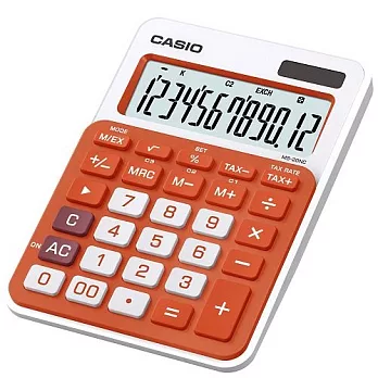 CASIO 卡西歐Colorful 微時尚計算機 MS-20NC-RG