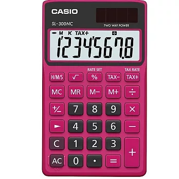 CASIO 卡西歐Colorful 微時尚計算機 SL-300NC-BRD