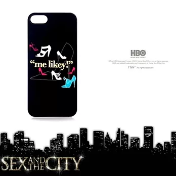 TTAF Sex and the City HBO 官方授權 慾望城市系列 iPhone5 保護殼 黑金版