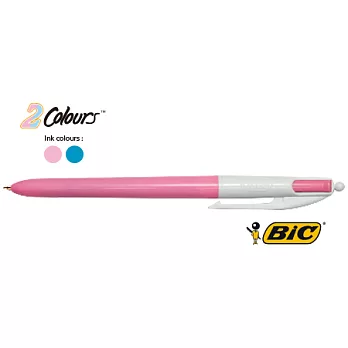 BIC 2 COLORS 1.0 粉彩雙色筆 粉