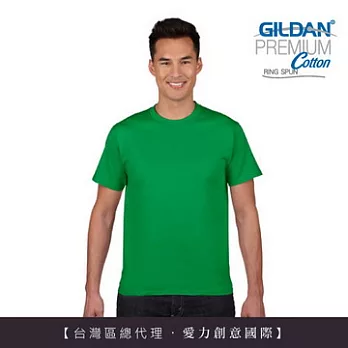 GILDAN 總代理-100%美國棉~亞規圓筒短袖素面T-Shirt ~L愛爾蘭